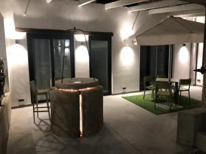 Χώρος καθιστικού στο Barraña Guest House