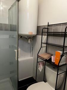 Łazienka w obiekcie Studios au quartier pavillonnaire rue d Ambert