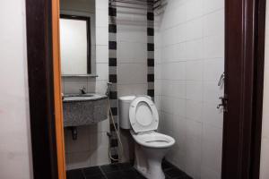 Koupelna v ubytování Grand Hotel