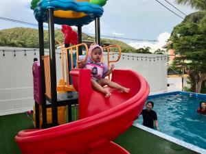 Anak-anak yang menginap di Pooma Resort