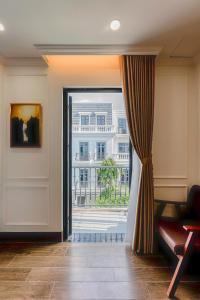 Posezení v ubytování Hotel Trí Lê