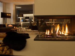 Χώρος καθιστικού στο Aalborg Airport Hotel