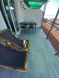Balkón alebo terasa v ubytovaní Apartments Berti