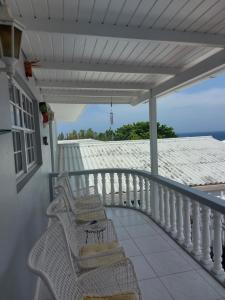 Balkón nebo terasa v ubytování Villa Raven`s Paradise (Gris)