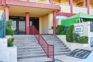 Budynek, w którym mieści się apartament