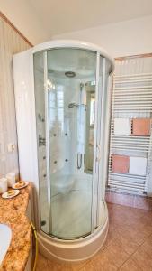 Koupelna v ubytování Design Apartment Camellia
