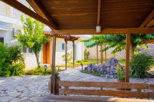 A garden outside Pano's House