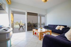 A seating area at Pano's House