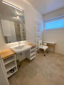 Koupelna v ubytování 1610 - Haus "Am Kurpark"