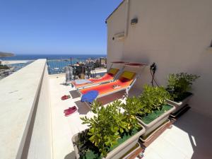 En balkong eller terrass på Sicilia Ovest - Sea View Terrace Dolce Vita