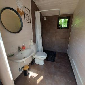 Ванна кімната в Rannametsa puhkekeskus