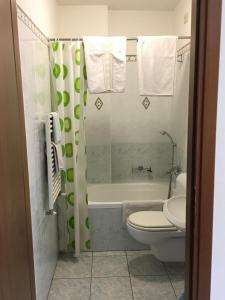 Koupelna v ubytování Hotel Cavaria