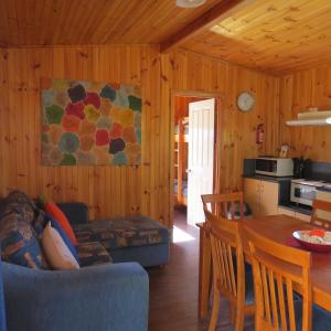 Zona d'estar a Captain Cook Holiday Park