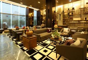 Istumisnurk majutusasutuses Hotel Day Plus Teascape