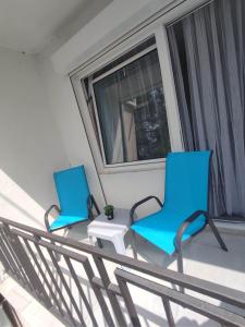 SOVA smart HOUSE tesisinde bir balkon veya teras