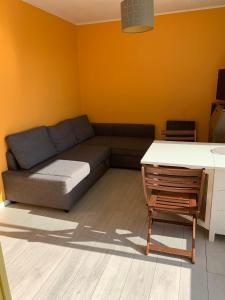 Posedenie v ubytovaní Appartement avec terrasse vue mer 50 mètres de la plage