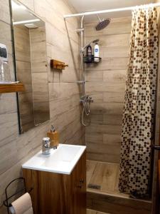 Koupelna v ubytování Apartman Konak