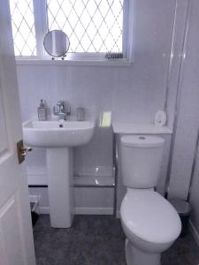 Kúpeľňa v ubytovaní Welsh Getaway Home No 1 - 10 mins to Bike Park Wales