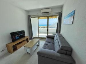 Televízia a/alebo spoločenská miestnosť v ubytovaní #902 MARINA RIVIERA BAY - Marina Baie des Anges