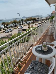 Балкон или терраса в Apartment & Rooms Riva
