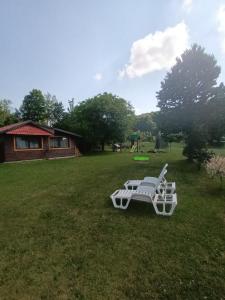 Zahrada ubytování Plitvice House Rosha
