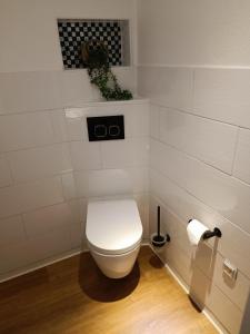 Koupelna v ubytování Spreewald Ferienwohnung Wollgast