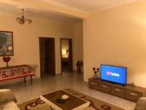 TV a/nebo společenská místnost v ubytování Vogli's House Apartments & Rooms