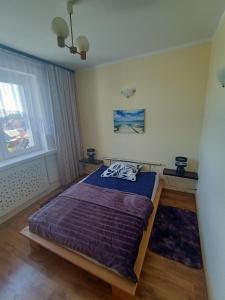 Postel nebo postele na pokoji v ubytování Apartamenty na skarpie