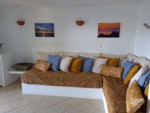 Posezení v ubytování Madilida Sifnos Apartment