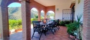A balcony or terrace at Villa yasleni