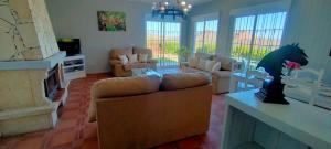 A seating area at Villa yasleni