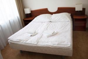 Posteľ alebo postele v izbe v ubytovaní Elita Hotel & Restauracja