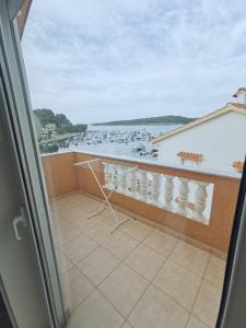 Balkón nebo terasa v ubytování Apartmani Vuković