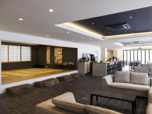 Posezení v ubytování Ariston Hotel Kyoto Jujo