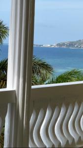 a view of the ocean from a window at Spring Garden Mobay Resort in Montego Bay