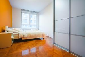 Postel nebo postele na pokoji v ubytování Apartment Lana