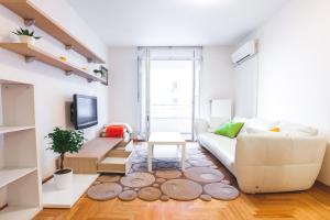 TV a/nebo společenská místnost v ubytování Apartment Lana