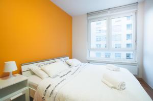 Postel nebo postele na pokoji v ubytování Apartment Lana