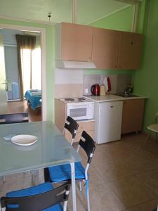 Kitchen o kitchenette sa Villa Constantsia