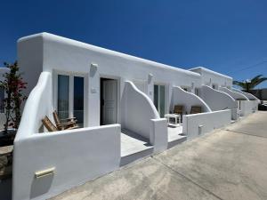 Balkón nebo terasa v ubytování Margie Mykonos Hotel