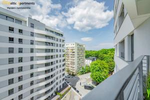 Budynek, w którym mieści się apartament