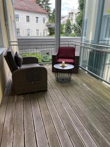 Posedenie v ubytovaní Zentrum & Große Terrasse