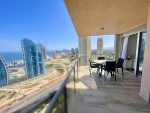 Balkón alebo terasa v ubytovaní Mirador Poniente Beach