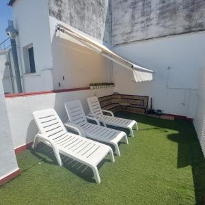 Fotografie z fotogalerie ubytování Complete studio with terrace - 1Bth- La Giralda v destinaci Seville