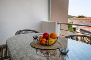 Balkón nebo terasa v ubytování Villa Helena Rovanjska