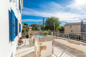 Balkon lub taras w obiekcie Villa Dunatić