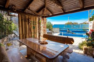 Balkon lub taras w obiekcie Villa Dunatić