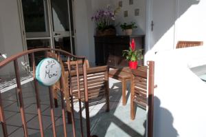 Balkón nebo terasa v ubytování Mimì B&B