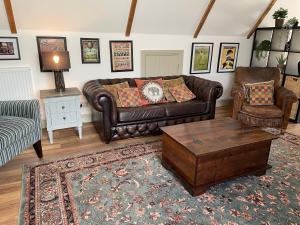 Uma área de estar em Penarwyn House