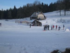 UBYTOVÁNÍ u BRABANTÍKA durante l'inverno
